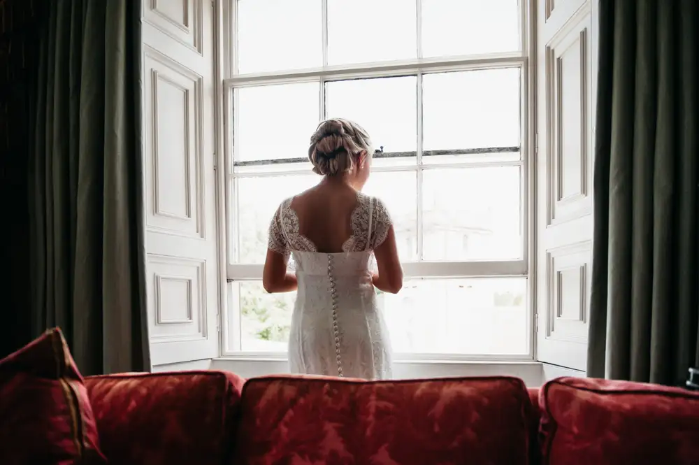 Wedding Photo RM - bride by window